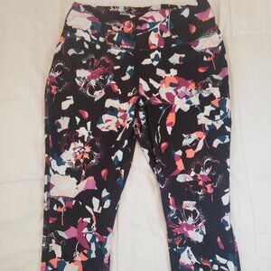 Share Zelos Women's Crop Leggings Size Curvy 1X XL Activewear 3/4 Capri Pants